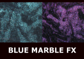Marble FX Blue, Custom Paints