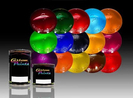 Candy, translucent colours, Custom Paints