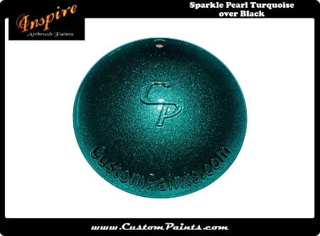 Sparkle Pearl Turquoise, Custom Paints