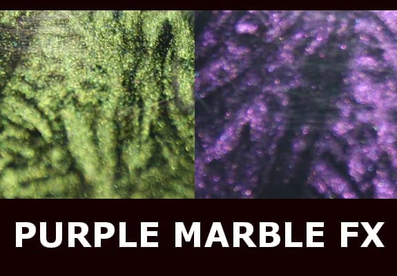 Marble FX Purple, Custom Paints