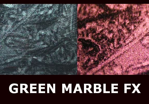 Marble FX Green, Custom Paints