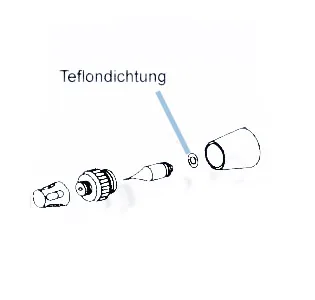 Teflondichtung für Düse Evo. (Nr.2318)