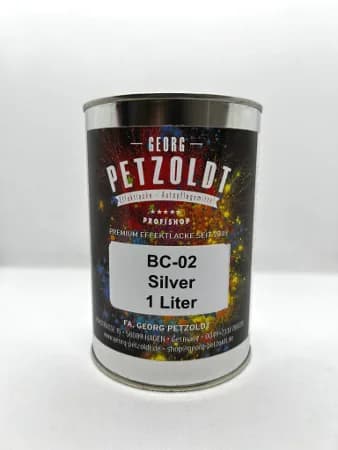 BC02 Silver Basislack 1 Liter