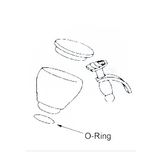 O-Ring for Becher Evo. (No.2334)