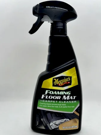 Foaming Floor Mat + Carpet Cleaner