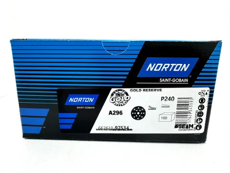 Norton random-orbital sanding discs 150mm grit 240 pack size: 100 pieces