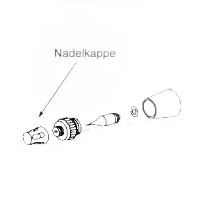 Nadelkappe weite Öffnung Evo. (Nr.2392)