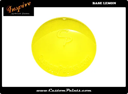 Inspire Base Lemon Yellow, Custom Paints