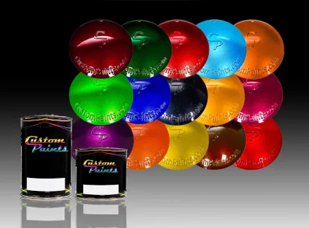 Candy, translucent colours, Custom Paints