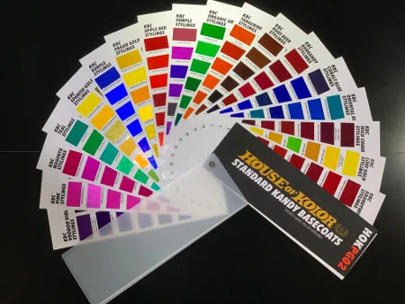 Farbfächer Standart Kandy Basecoat