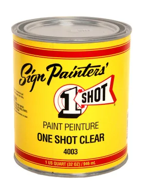 1-Shot Clear 4003, Kunstharz Klarlack