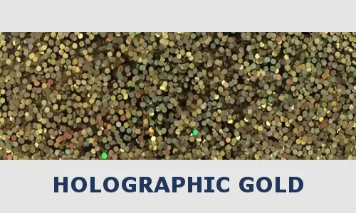 Metalflake Holographic Gold M, Custom Paints