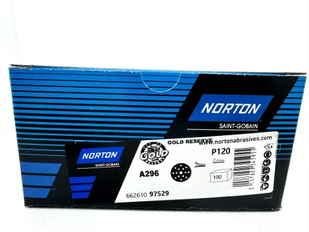 Norton Exzenterschleifpapier 150mm Körnung 120 VE 100 Stck