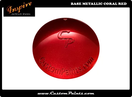 Base Metallic Coral Red