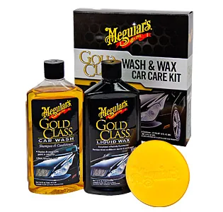 Wash and Wax Car Care Kit, G9966, Gold Class, Meguiar's