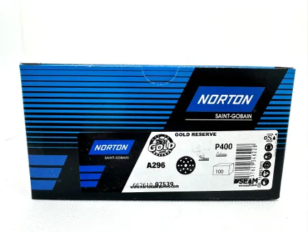 Norton Exzenterschleifpapier 150 mm Körnung 400 VE 100 Stck