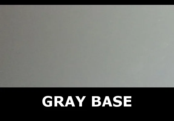 Inspire Base Gray, Custom Paints