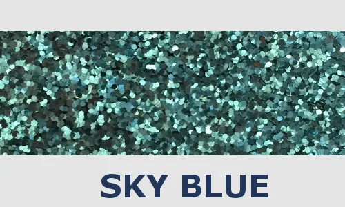 Metalflake Sky Blue L, Custom Paints
