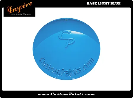 Inspire Base Light Blue, Custom Paints