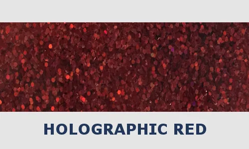 Metalflake Holographic Red M, Custom Paints
