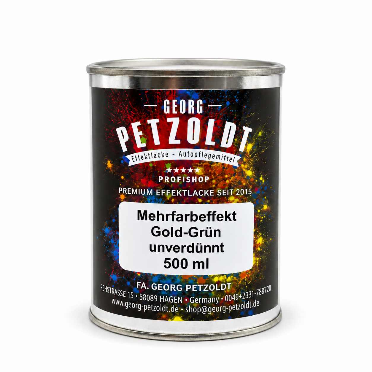 Mehrfarbeffekt, unverdünnt, Gold-Grün, 500 ml