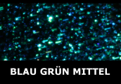 Transparent-Glimmer Blau / Grn - mittel 100 g