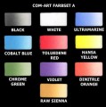 COM-ART-Farbset A, deckend, Airbrushfarbe