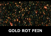 Transparent-Glimmer, Gold / Rot - fein 100 g