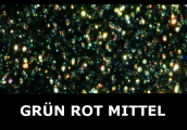 Transparent-Glimmer, Grn / Rot - mittel 100 g