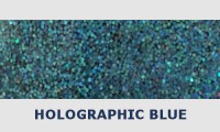 Metalflake Holographic Blue M, Custom Paints