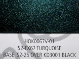 S2-FX67 Kosmic Sparks - KDP Turquoise FX