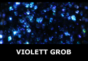 Transparent-Glimmer, Violett - grob 100 g